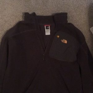The North Face 1/4 zip fleece.